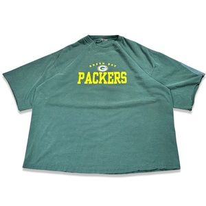 (XL) Vintage NFL Green Bay Packers Football T Shirt Men